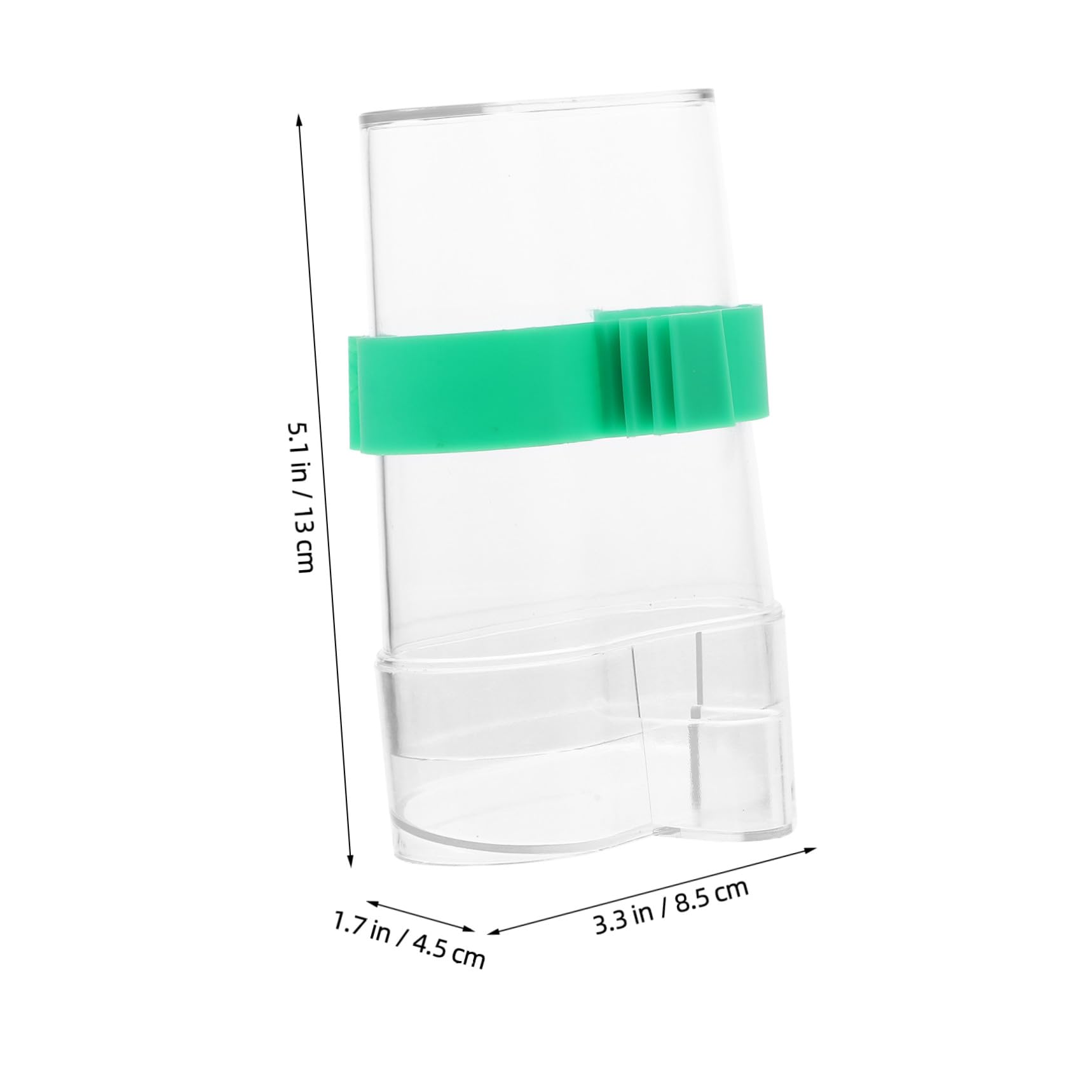 FRCOLOR 3 Set Di Erogatori Dacqua Per Uccelli Mangiatoia Per Polli E Abbeveratoio Mangiatoia Per Animali Domestici Design Sicuro E A Prova Di Perdite 2 Pezzi*3
