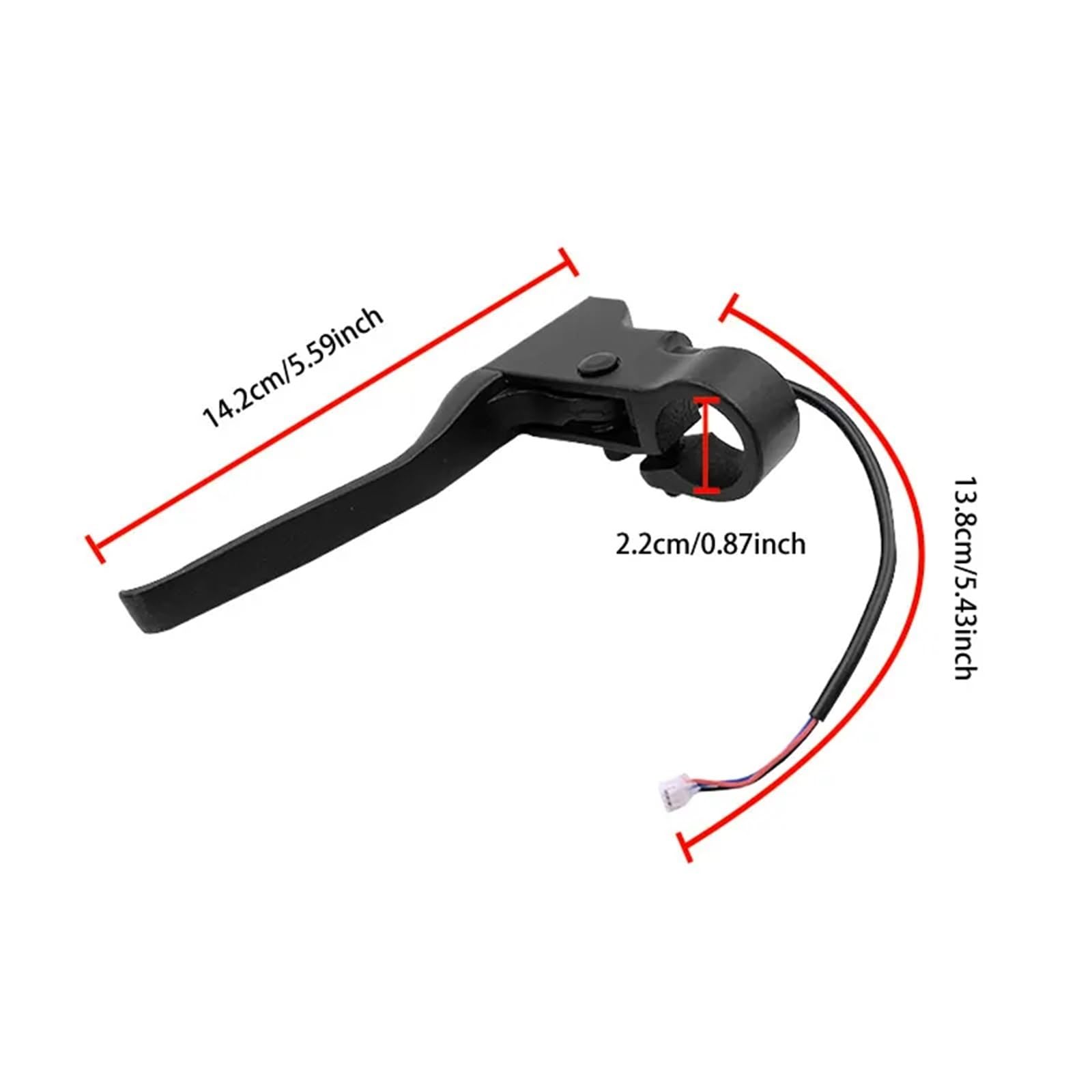 Leva Freno Maniglia for Xiao-Mi M365 1S PRO Pro2 Mi3 Freni Monopattino Elettrico Manubrio in Lega di Alluminio Accessorio di Ricambio