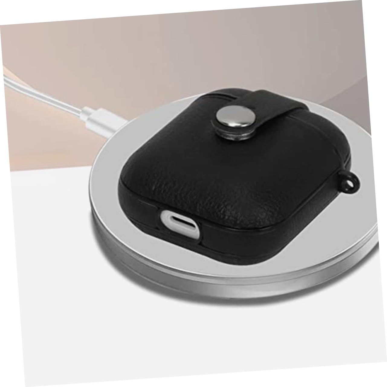 jojofuny 5piezas Estuche De PU para Auriculares Funda Protectora Ligera y Resistente Compatible Organizar y Auriculares Diseño y para