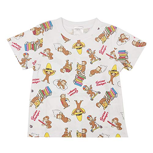 スモール・プラネットおさるのジョージ 総柄 Tシャツ 100サイズ CGAP166
