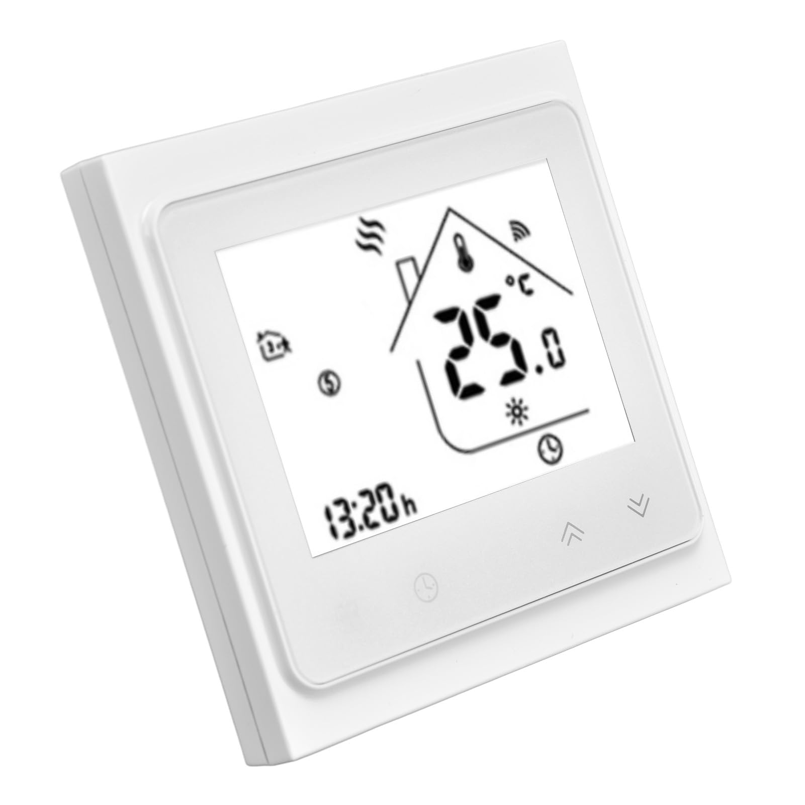 Termostato con Telecomando Regolatore di Temperatura Vocale Smart WIFI per Installazione Smart Home 95-240 VAC 1 unità