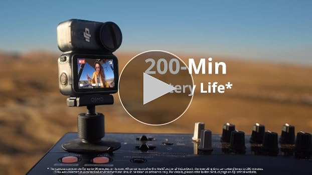 ビデオカメラ DJI OSMO ACTION 3 adventure combo DJI Osmo Action 3 - Adventure Combo - action camera - 4K