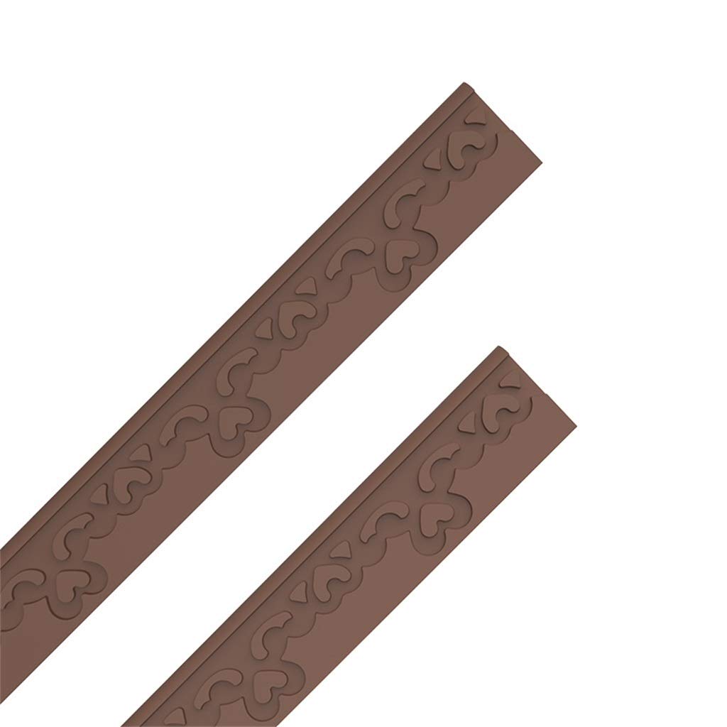 dfEDRd Safety Corner Guards, Silica Gel 50cm×2 for Edge Guard and Corner Protect Children Prevent Collision(Bruin)