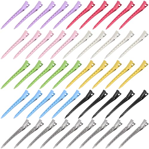 Pinzas de pelo de metal de alta resistencia para peinado profesional