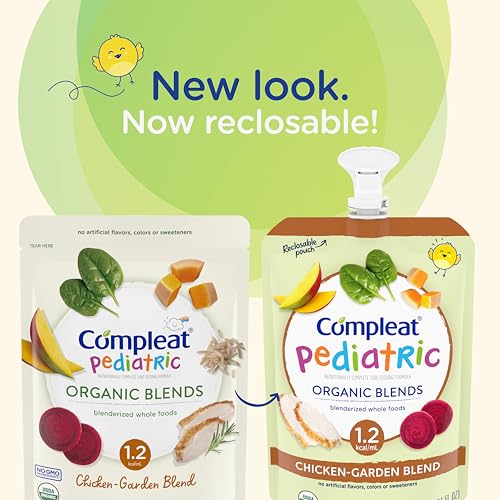 COMPLEAT Pediatric Organic Blends – Chicken-Garden Blend miniatura 2