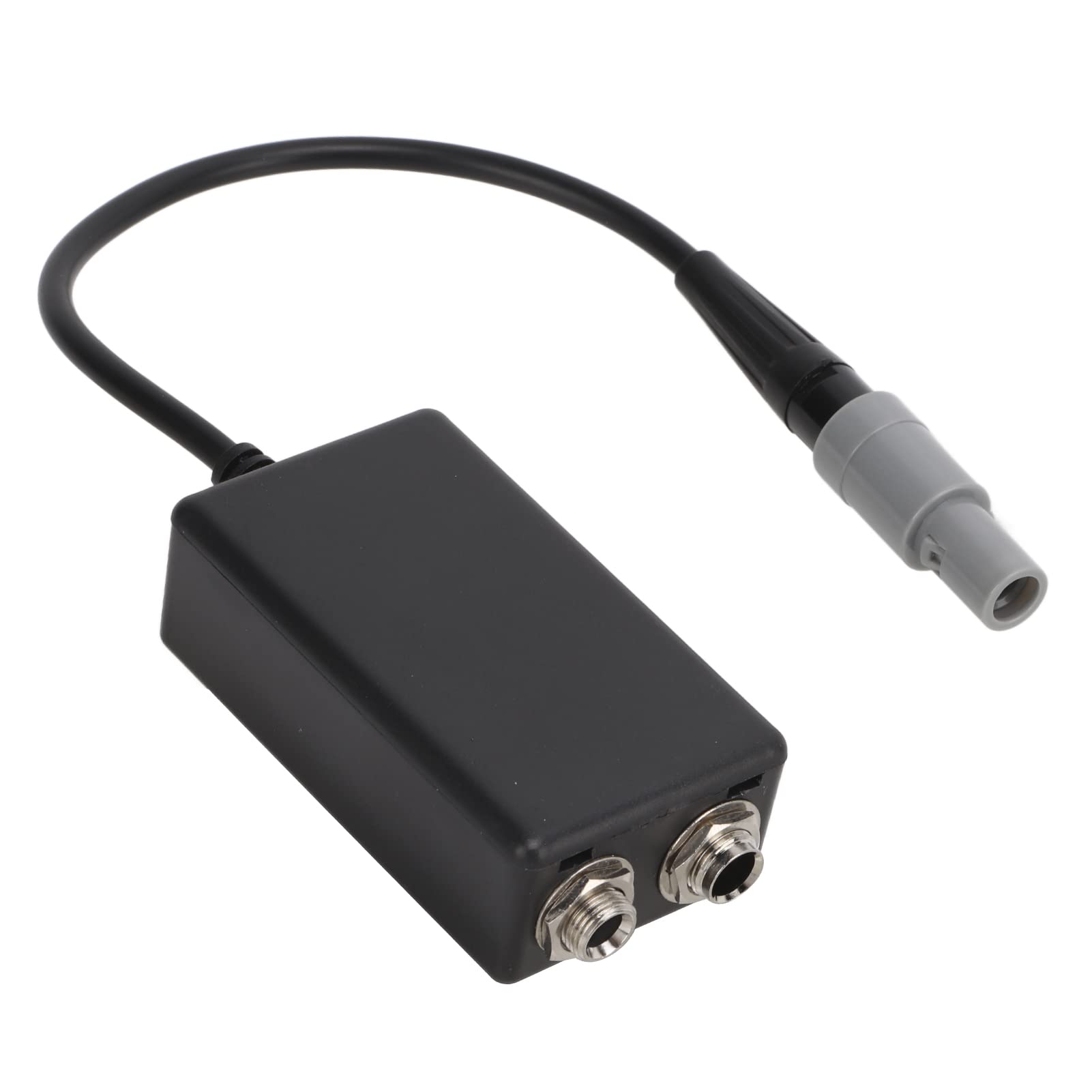 Adattatore per cuffie aeronautiche per aviazione generale, doppio connettore GA femmina a LEMO maschio a 6 pin, convertitore per cuffie durevole e versatile per piloti