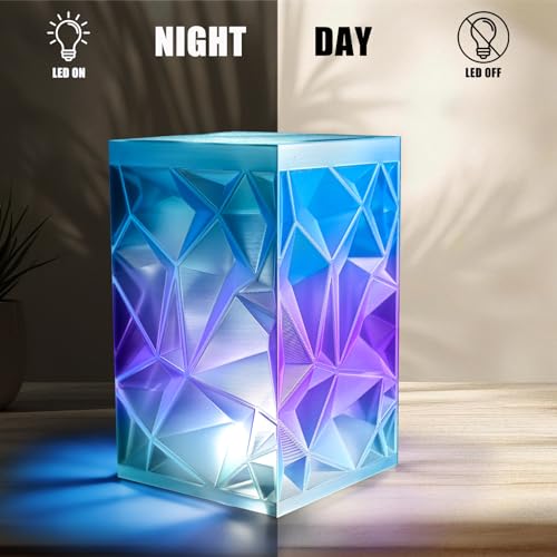 Image of OVV3D Transparent PLA Filament 1.75mm, Multicolor Translucent 3D Printer Filament, Clear PLA Blue Green Purple Gradient Color Change, Spool 1KG, + /- 0.02 mm, Fit Most FDM 3D Printers