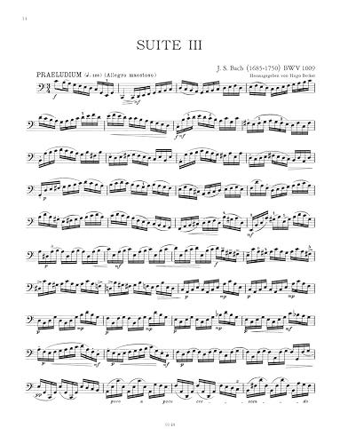 Suites pour violoncelle Becker partition musique classique etudes