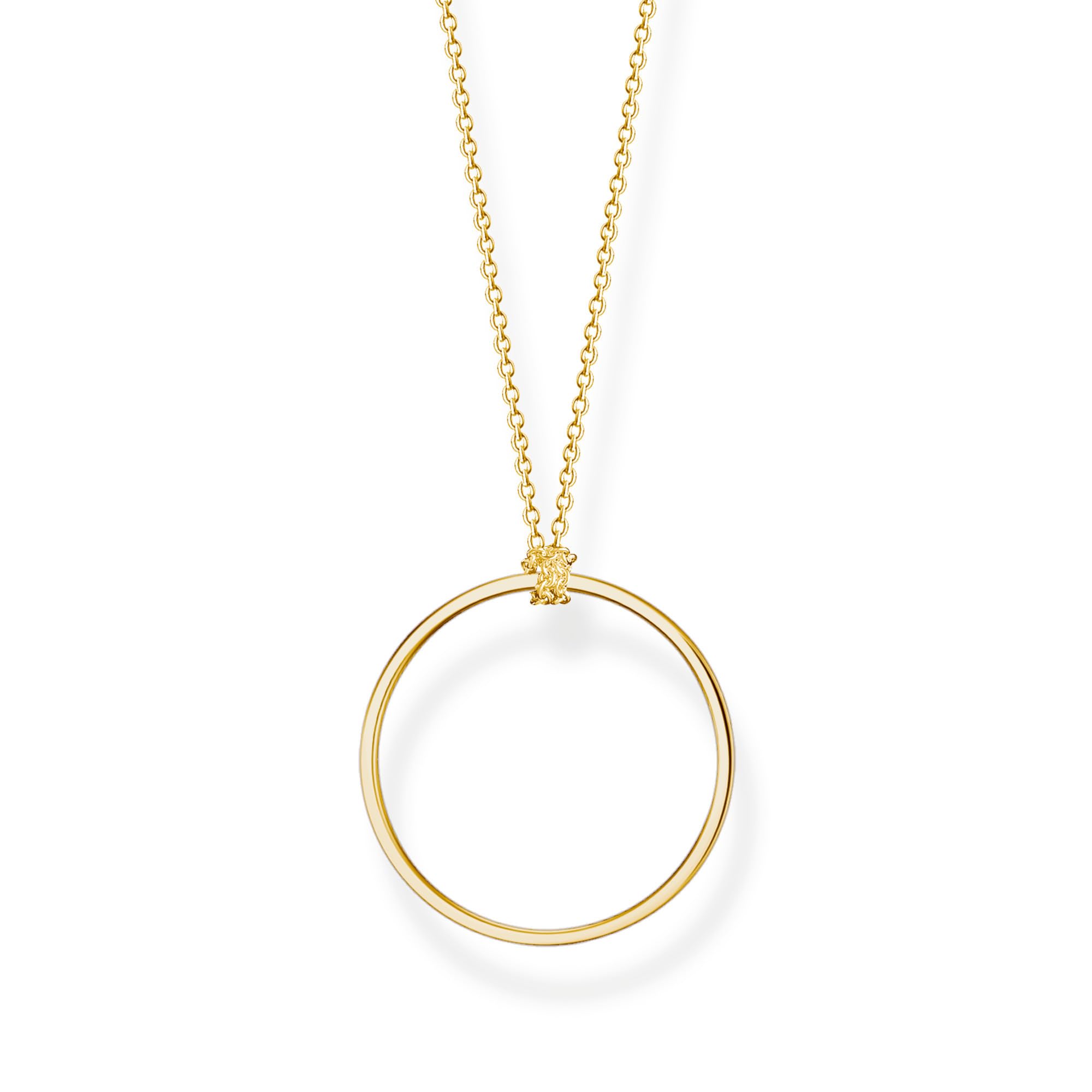 Thomas Sabo collar con charm circular plata de ley 925 X0252