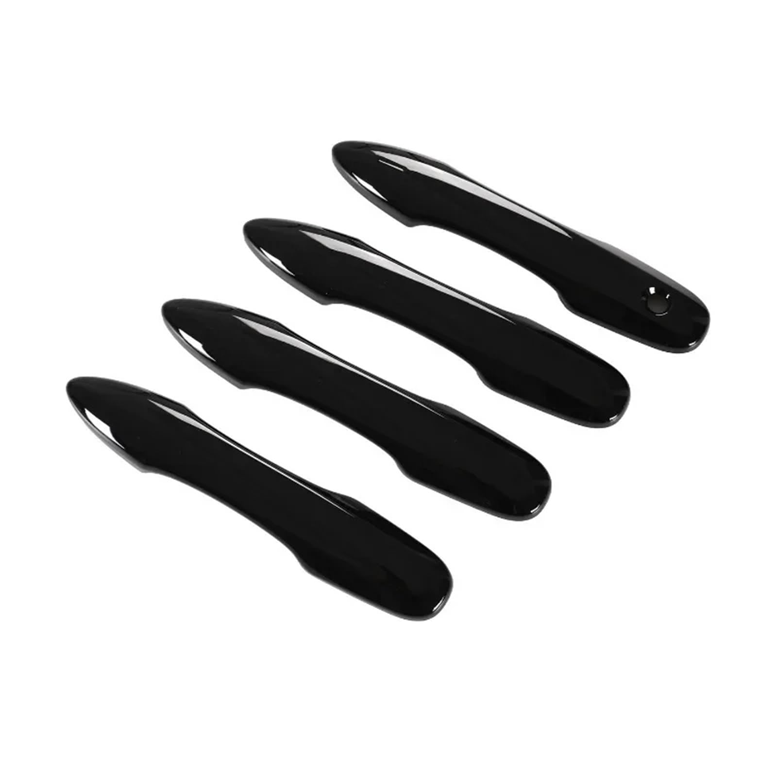 Rdwspli Bright Black Exterior Handle Shell Compatible With Toyota For Camry 2018-2025 Car Exterior Door Handles Modified Accessories Handle Protection Decoration Cover