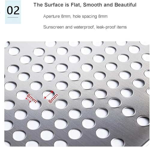 Balcon sécurisé en tôle perforée inox pour profiter de votre extérieur - 6