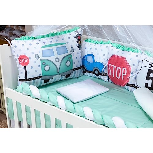 Kit De Berço Americano Astronauta Linha Sublime Com 12 Peças - Ko...