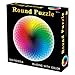 Produktbild Latocos 1000 Stücke Runde Puzzle Kreative Bunte Regenbogen Puzzle DIY Pädagogisches Reduzieren Stress Spielzeug Puzzle für Erwachsene Kinder