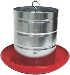 Comedouro Tubular Suspenso de Alumínio Soluc para Aves