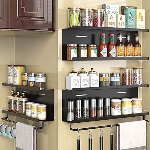 DIDUDE Mensola da Cucina 4 Piani,Cucina Mensola