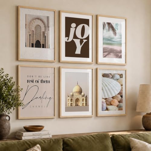 Image of kotart - Travel Wall Art Paintings with Frame for Home Decoration - Travel Framed Painting for Living Room Bedroom Office Decor - Painting for Wall Decoration - (10x13 inch, E)