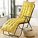 Yuly Coussin épais rembourré pour chaise longue de jardin, chaise longue, coussin pour chaise longue, matelas intérieur ou extérieur, coussin doux 90 x 40 x 8 cm style 1