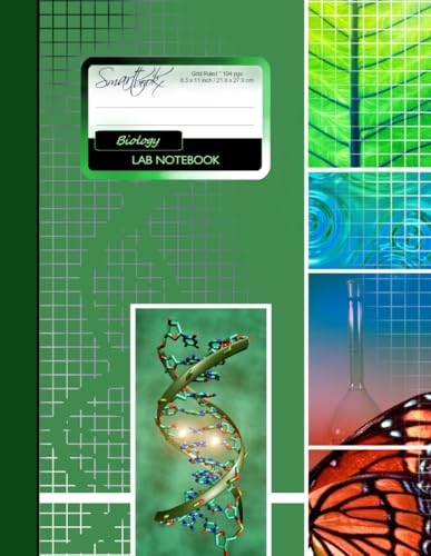 Lab Notebook: For Biology Laboratory Research or College Students (104 NON DUPLICATE pages | 8.5 x 11