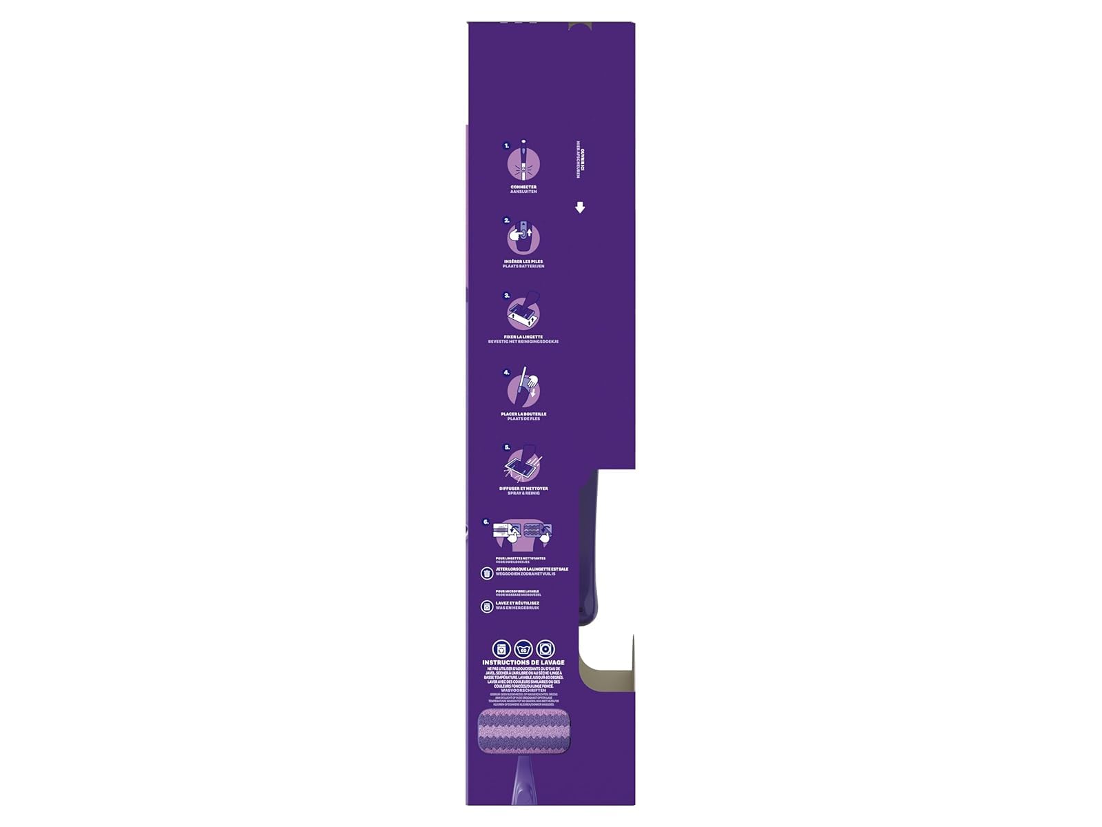 Swiffer WetJet - Kit de arranque para todo tipo de suelo con escobillas, solución limpiadora y toallitas, elimina la suciedad incrustada sin residuos