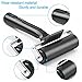 Rubber Roller, Ideal for Anti Skid Tape Construction Tools, Print, Ink and Stamping Tools (4-Inch, Black)