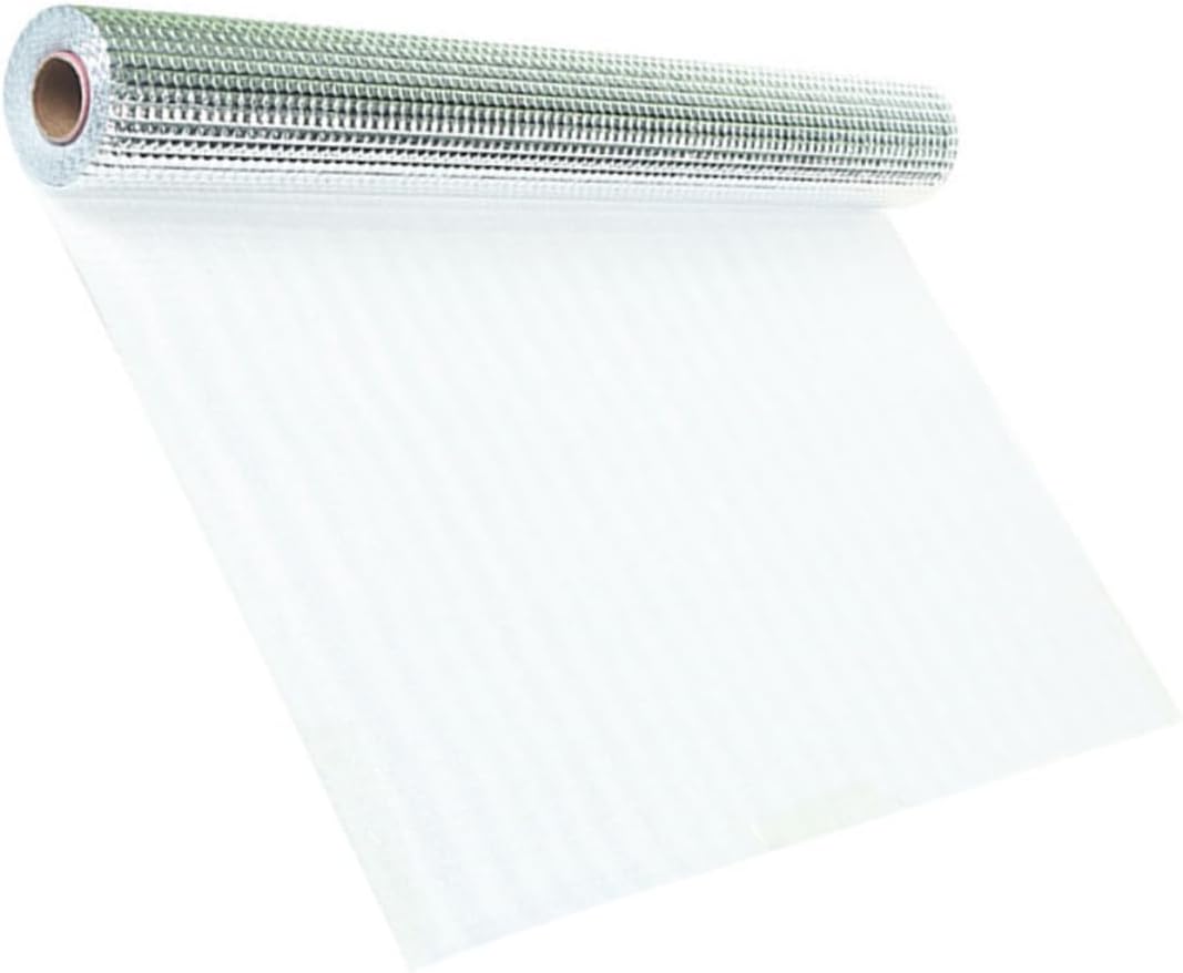 Zerodeko Aluminum Foil Mat Multi-Functional Drawer and Cabinet Liner Easy to Cut for Kitchens Bathrooms and Closets Non-Adhesive and Odorless