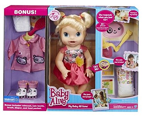 baby alive my baby all gone doll