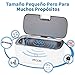 VPCOK Limpiador Ultrasonidos 450ML Limpiador Ultrasónico Profesional Limpiador de Dientes Ultrasónico Limpiador...