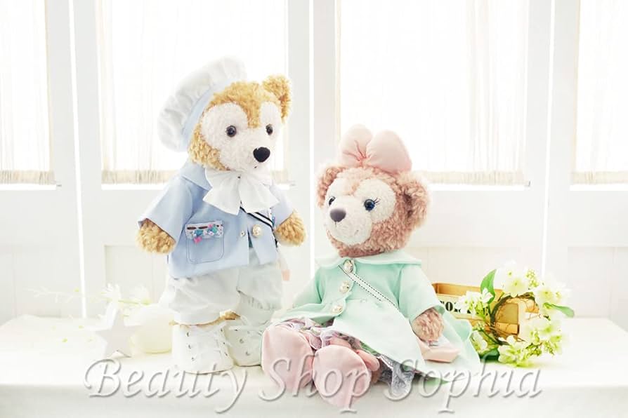 ダッフィー シェリーメイ ぬいぐるみセット洋服付き Amazon.co.jp: ダッフィー＆シェリーメイ チップ＆デール風