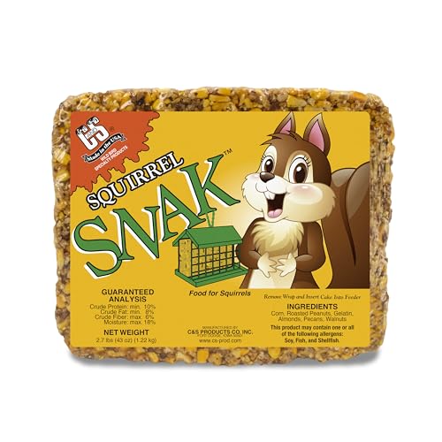 C&S Squirrel Snak, 6 Pack