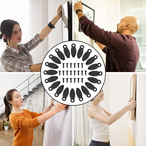 Image of 150pcs Photo Frame Backing Clips Fixing Buckles for Backboard Frame Accessories for Artwork and Photos Easy to Install and