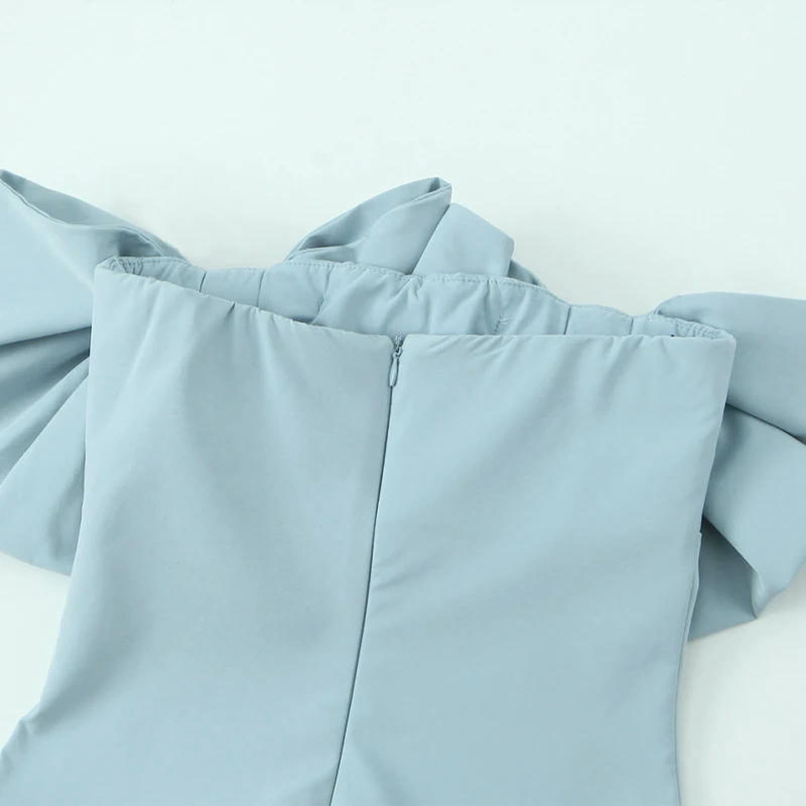 Vestito Donna Donne Fashion con Blu Blu Senza Blu Senza Zipper Abiti Abbigliamento Vintage Senza Spalline Femminile Maschile Abiti da Donna Chic-Blu-XS