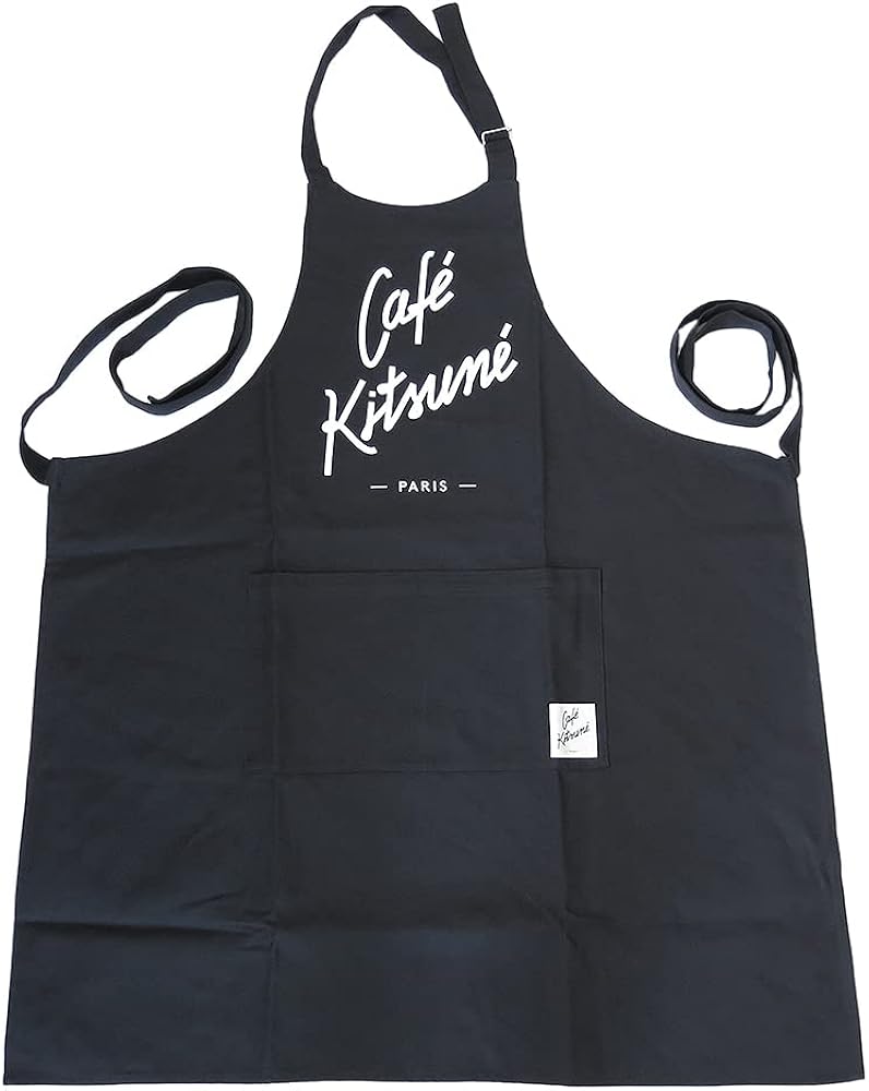 Amazon.co.jp: [メゾンキツネ] MAISON KITSUNE カフェキツネ エプロン