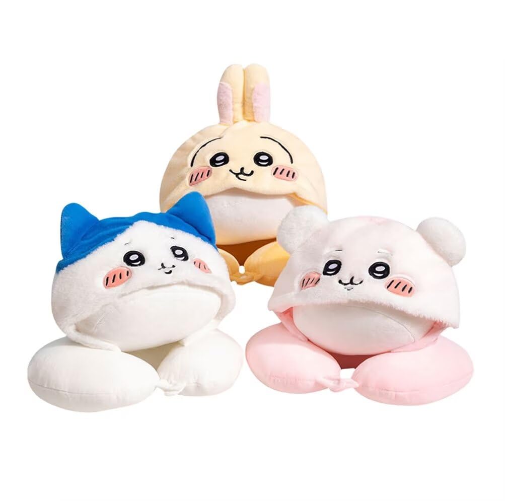 Amazon.co.jp: [Kvicicos]ちいかわ グッズ 携帯枕 ハチワレ