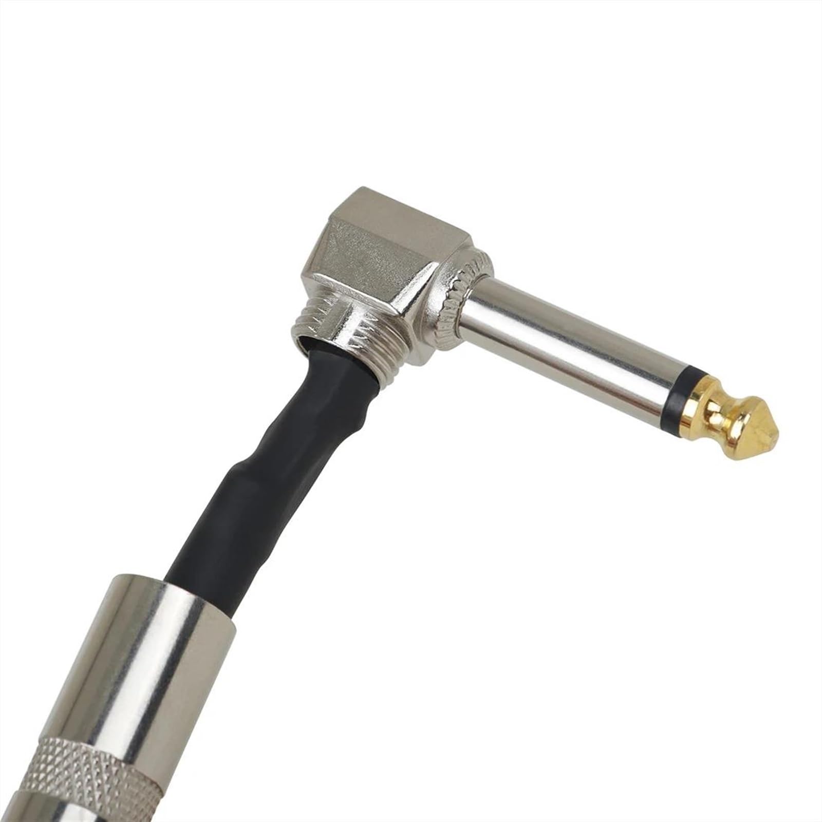 cable de audio de guitarra Cable De Efectos De Guitarra De 15/30/50 Cm Cable De Pedal Cable De Conexión Para Instrumentos Cable De 6,35 Mm Para Efectos De Guitarra Eléctrica Cabezal De Metal Para Guit