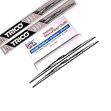 Wiper Blades Set for 1970 Volkswagen Beetle Driver/Pass Trico Steel Wipers Set of 2 Bundled with MicroFiber Interior Car Cloth