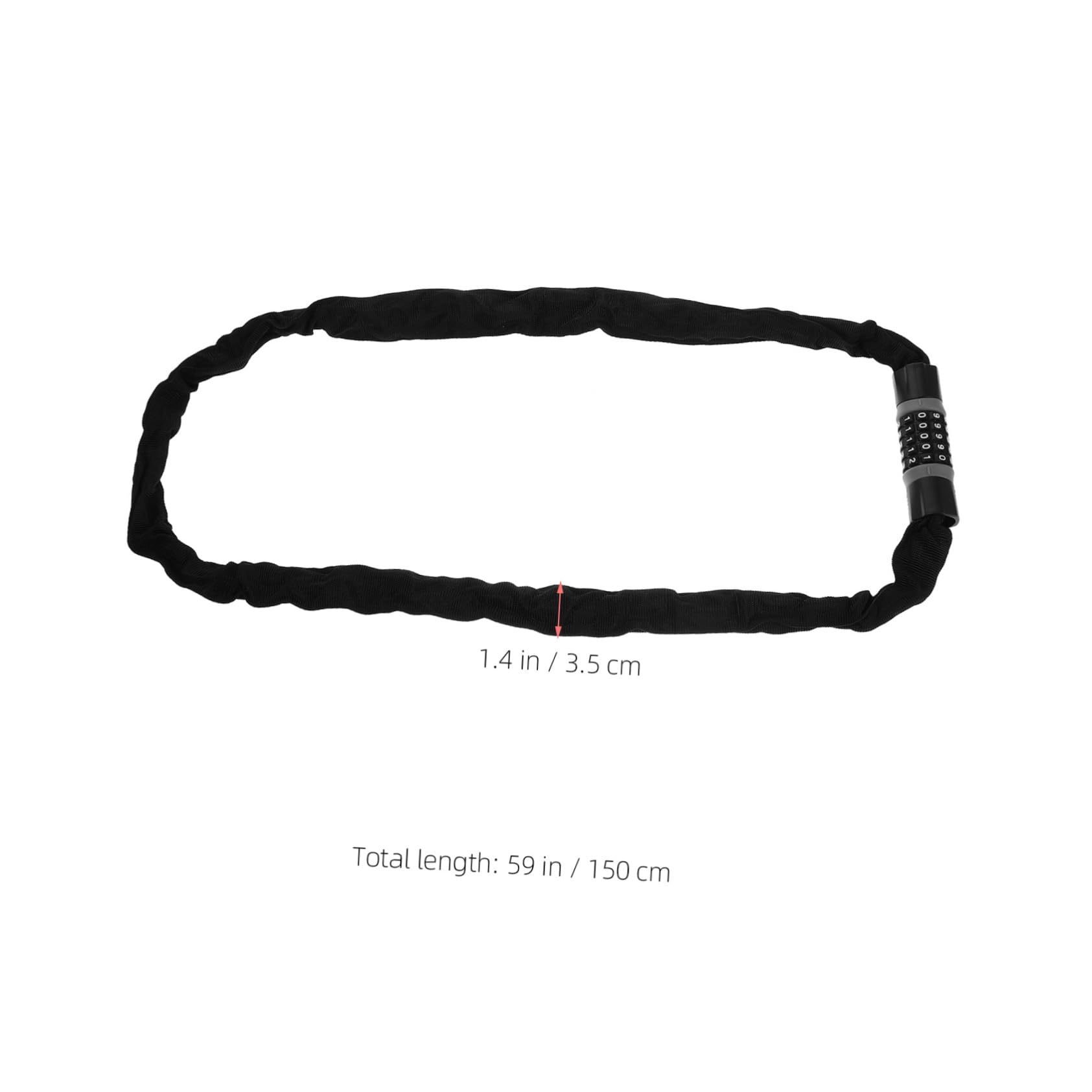 BESPORTBLE Universal Bicycle Accessories Electric Bike Lock Combination Chain Lock Safety Anti-Theft