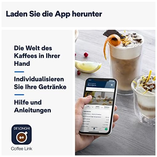 De'Longhi Eletta Explore Cold Brew ECAM452.67.G Kaffeevollautomat mit LatteCrema Milchsystem, Heiße & Kalte Getränke auf Knopfdruck – Bild 8