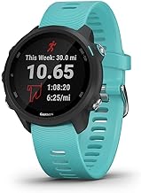 Garmin Forerunner 245 Music&comma; GPS Running Smartwatch with Music and Advanced Dynamics&comma; Aqua &lpar;Renewed&rpar;