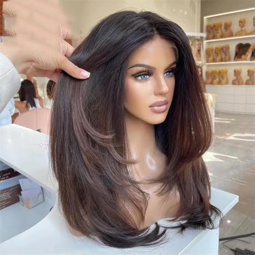 Perruque 13x6 lace wig solution anti-démarcation 20 pouces - 2