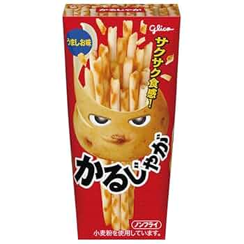 Amazon.co.jp: 江崎グリコ かるじゃが うましお味 41g×10箱入