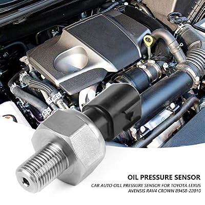 ARAMOX Oil Pressure Sensor, Car Auto Oil Fuel Pressure Sensor for for Avensis Crown 89458-22010