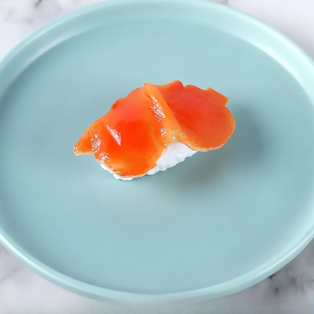 "NexPon" 5pcs Cute Sushi Fridge Magnets Japanese Food Fun Magnets Refrigerator Whiteboard Artificial Sushi Food Play Toy Dollhouse Cake Kitchen Decor Gift (L) : Home & Kitchen