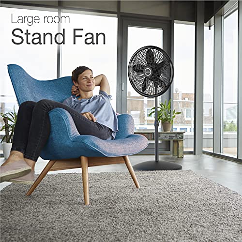 Lasko Elegance & Performance Pedestal Fan, 18 Inch, Black 1827 #TOP1