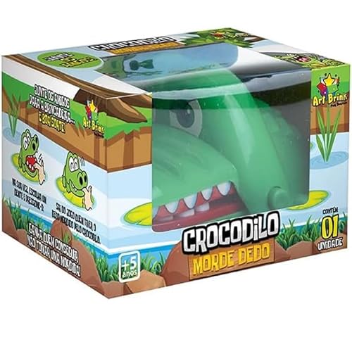 Kit Jogo Pula Pirata Barril + Jogo Croc Croc Crocodilo Morde Dedo Jacaré Dentista - Linha Premium M5