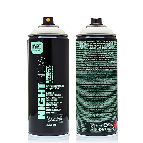 Preisvergleich Produktbild Montana Sprühdose NIGHT GLOW 400ml luminescent green