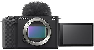 Sony ZV-E1 | Full-frame Mirrorless Interchangeable Lens Vlog Camera (Compact and Lightweight, 4K60p, 12.2 Megapixels, 5-Axis and Digital Stabilisation System, Large Battery Capacity) Black