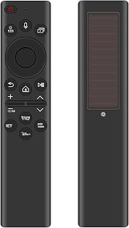 BN59-01385A - Control remoto de voz solar de repuesto compatible con Samsung Frame Smart TV Neo QLED 4K 8K Ultra HD TVs 2021 2022 QN43Q60BAF QN75QN85BAF QN65QN85BAF QN55Q80BAF QN65Q80BAF QN50BAF