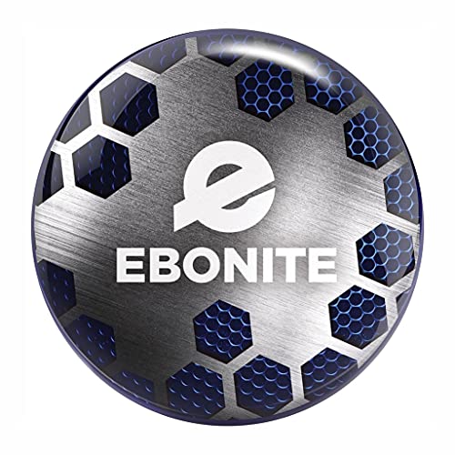 Ebonite Viz-A-Ball Pre-Drilled Bowling Ball - Blue/Gray 14Lbs #TOP12