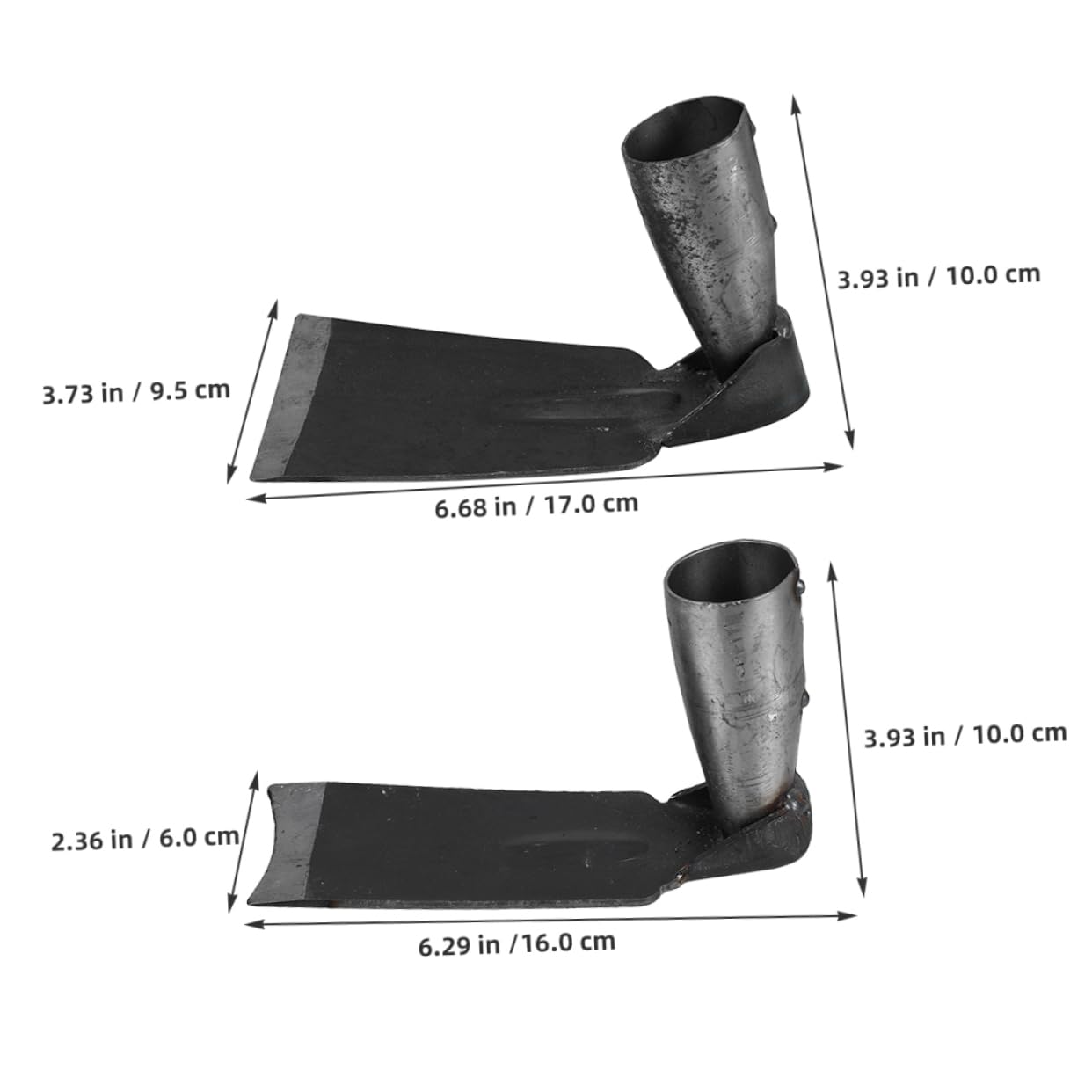 VICASKY 2pcs Gardening Weeding Hoe Tool: Sharp Blade for Efficient Soil Digging Lightweight Design for Long-Term Use for Home Gardeners Outdoor Planting