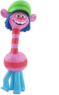 DWS Trolls World Tour Collectible Figure - DreamWorks Exclusive Collectors Keepsake ~ 4 Inches Tall ~ Cooper